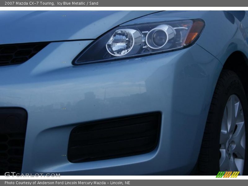 Icy Blue Metallic / Sand 2007 Mazda CX-7 Touring