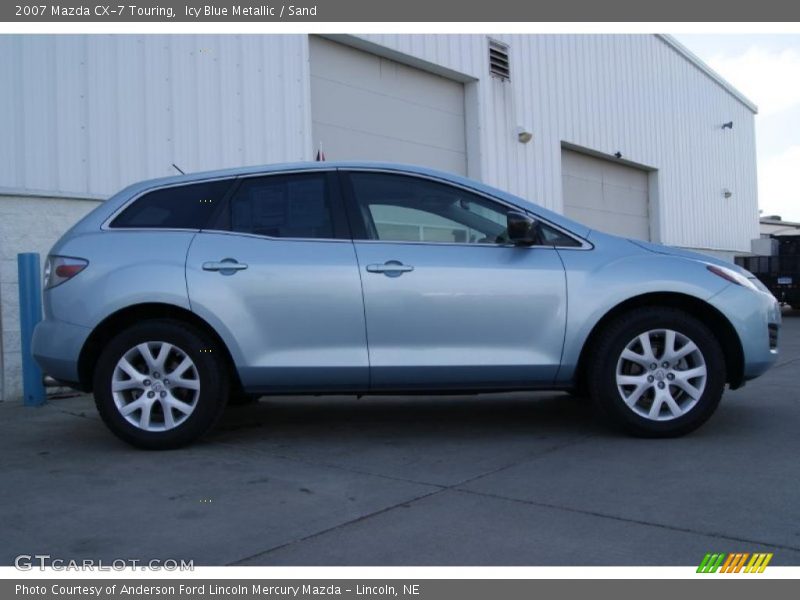 Icy Blue Metallic / Sand 2007 Mazda CX-7 Touring