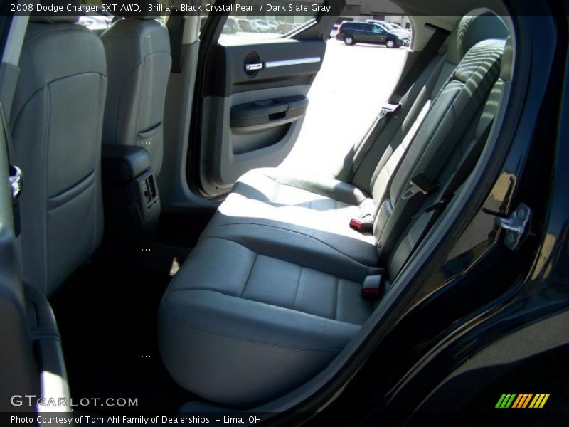 Brilliant Black Crystal Pearl / Dark Slate Gray 2008 Dodge Charger SXT AWD