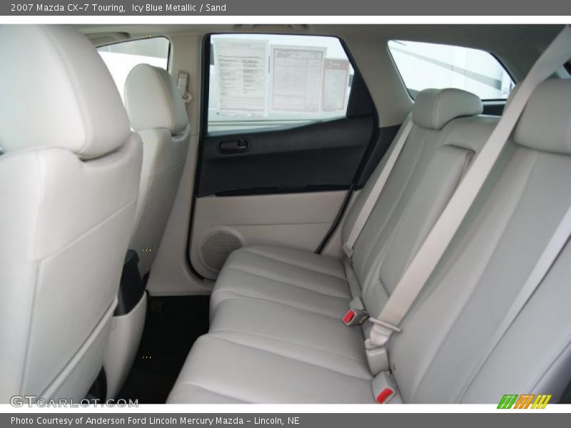 Icy Blue Metallic / Sand 2007 Mazda CX-7 Touring