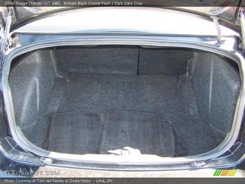 Brilliant Black Crystal Pearl / Dark Slate Gray 2008 Dodge Charger SXT AWD