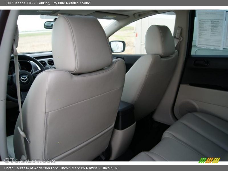 Icy Blue Metallic / Sand 2007 Mazda CX-7 Touring