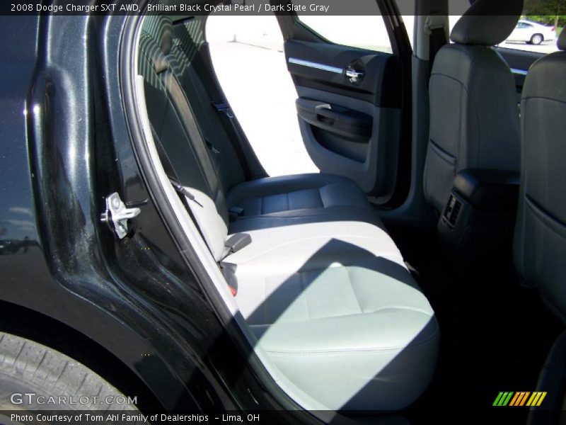 Brilliant Black Crystal Pearl / Dark Slate Gray 2008 Dodge Charger SXT AWD