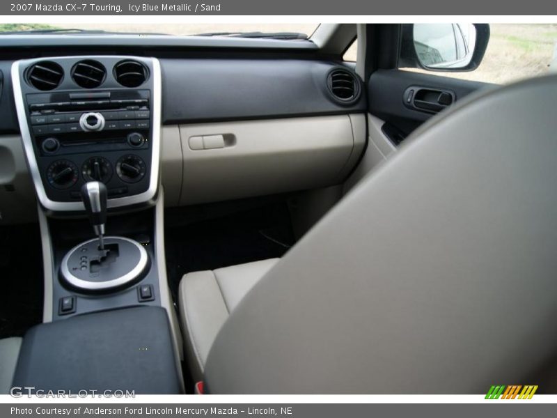Icy Blue Metallic / Sand 2007 Mazda CX-7 Touring