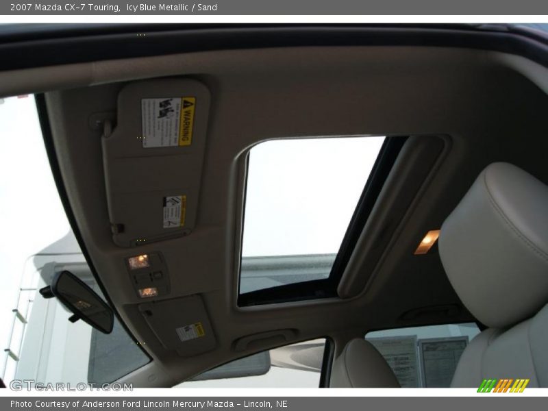 Icy Blue Metallic / Sand 2007 Mazda CX-7 Touring
