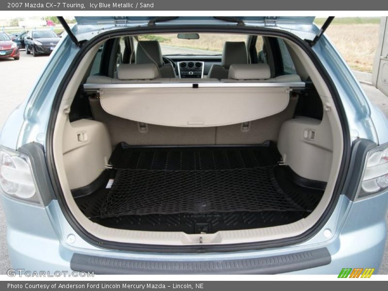 Icy Blue Metallic / Sand 2007 Mazda CX-7 Touring