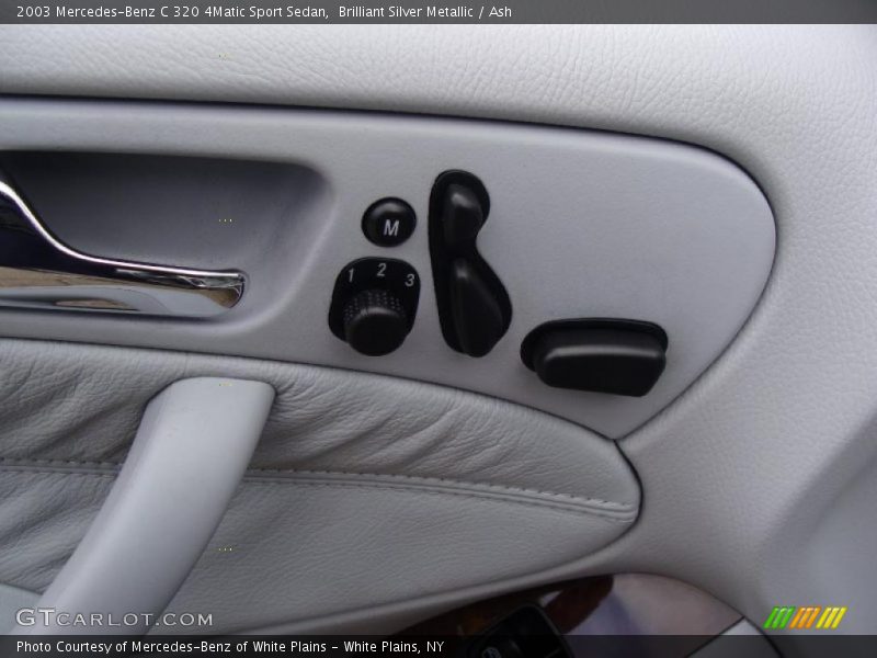 Brilliant Silver Metallic / Ash 2003 Mercedes-Benz C 320 4Matic Sport Sedan