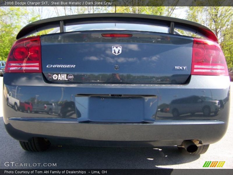 Steel Blue Metallic / Dark Slate Gray 2008 Dodge Charger SXT