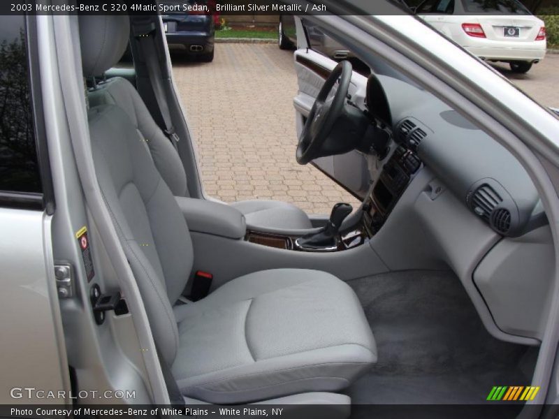 Brilliant Silver Metallic / Ash 2003 Mercedes-Benz C 320 4Matic Sport Sedan