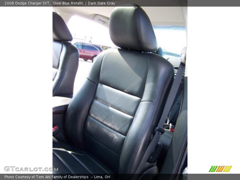 Steel Blue Metallic / Dark Slate Gray 2008 Dodge Charger SXT