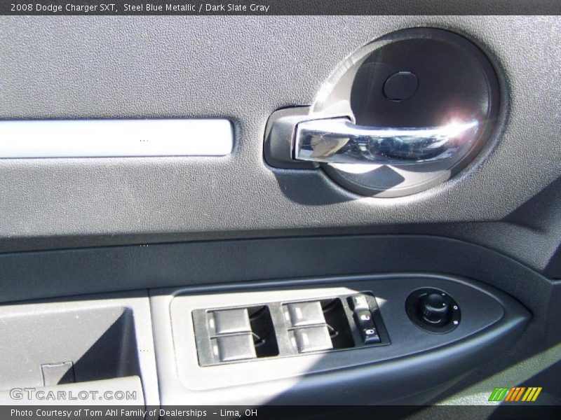 Steel Blue Metallic / Dark Slate Gray 2008 Dodge Charger SXT