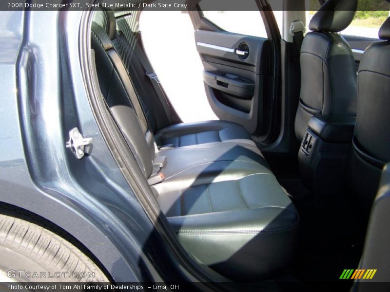 Steel Blue Metallic / Dark Slate Gray 2008 Dodge Charger SXT