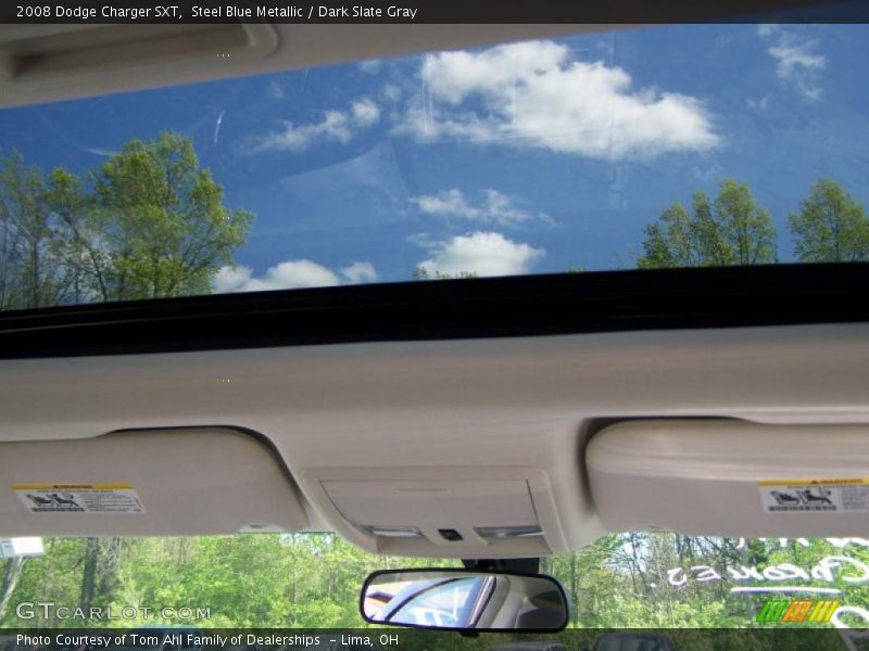Steel Blue Metallic / Dark Slate Gray 2008 Dodge Charger SXT