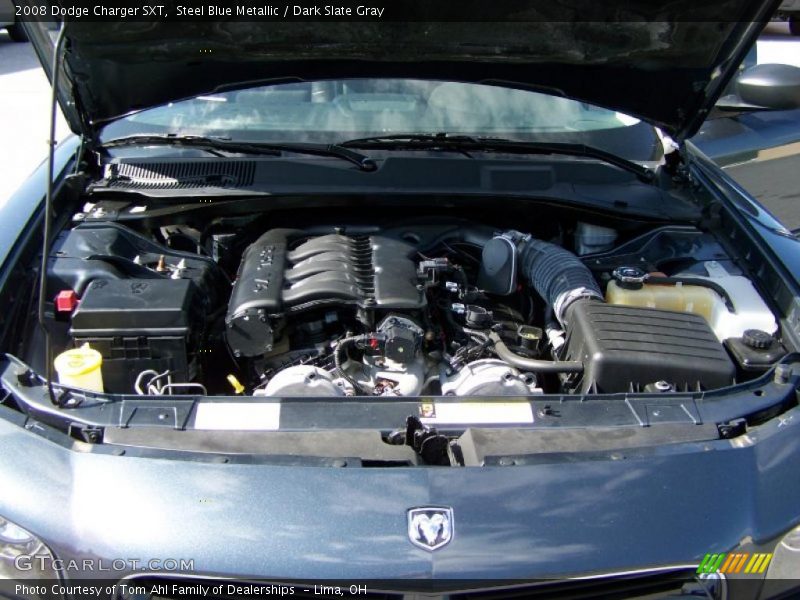 Steel Blue Metallic / Dark Slate Gray 2008 Dodge Charger SXT