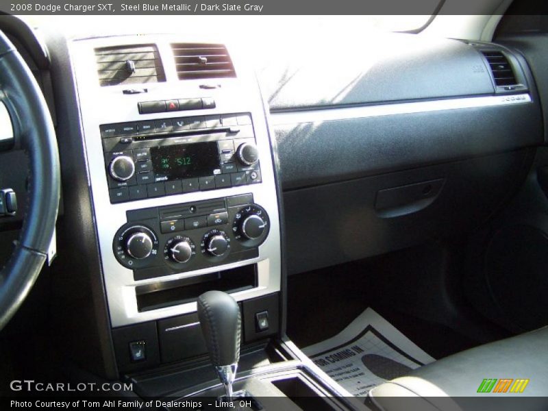 Steel Blue Metallic / Dark Slate Gray 2008 Dodge Charger SXT