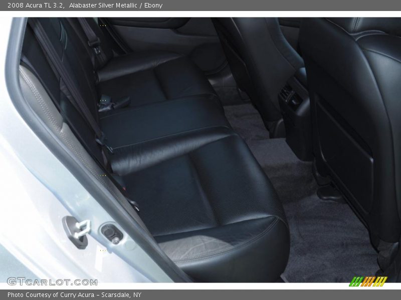 Alabaster Silver Metallic / Ebony 2008 Acura TL 3.2