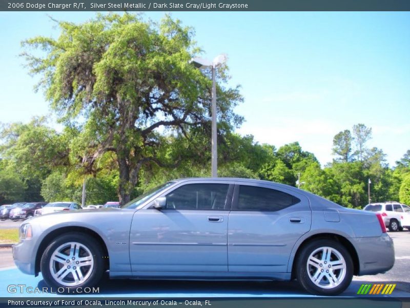 Silver Steel Metallic / Dark Slate Gray/Light Graystone 2006 Dodge Charger R/T