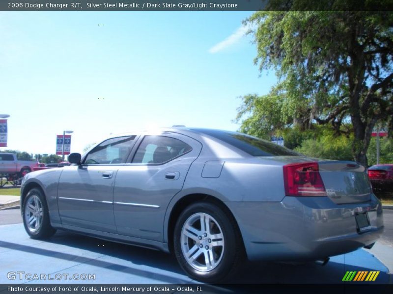 Silver Steel Metallic / Dark Slate Gray/Light Graystone 2006 Dodge Charger R/T