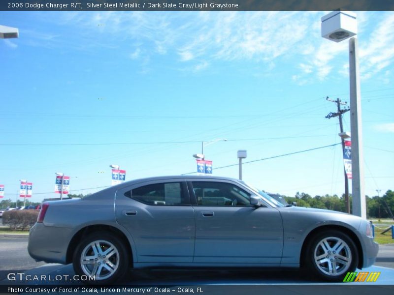 Silver Steel Metallic / Dark Slate Gray/Light Graystone 2006 Dodge Charger R/T