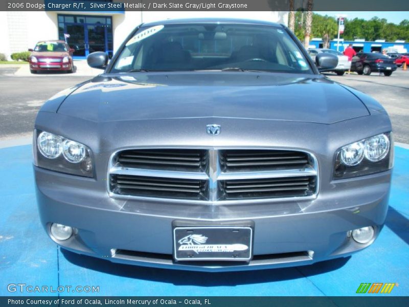 Silver Steel Metallic / Dark Slate Gray/Light Graystone 2006 Dodge Charger R/T