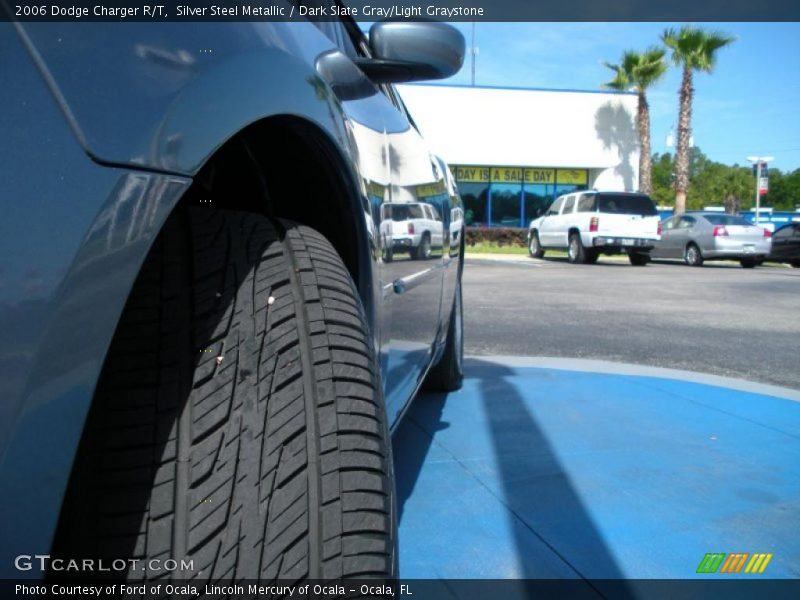 Silver Steel Metallic / Dark Slate Gray/Light Graystone 2006 Dodge Charger R/T