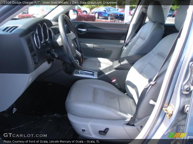 Silver Steel Metallic / Dark Slate Gray/Light Graystone 2006 Dodge Charger R/T