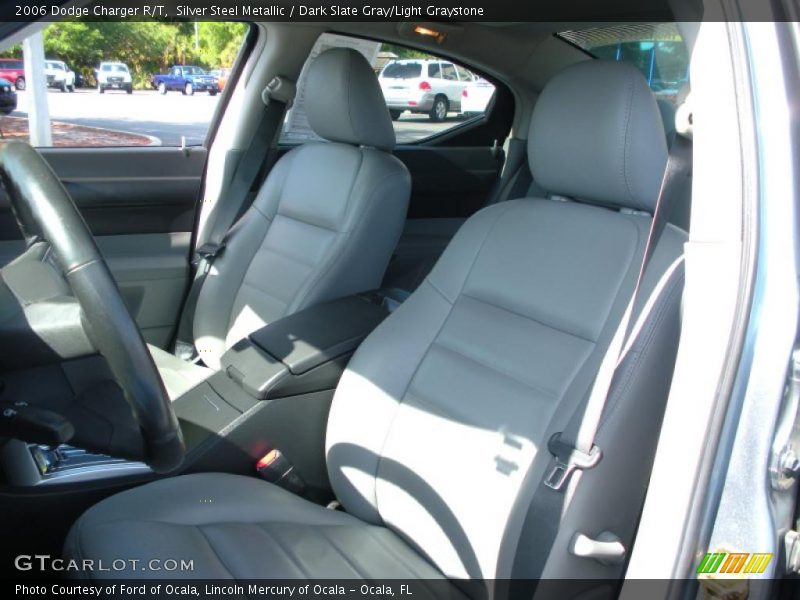 Silver Steel Metallic / Dark Slate Gray/Light Graystone 2006 Dodge Charger R/T