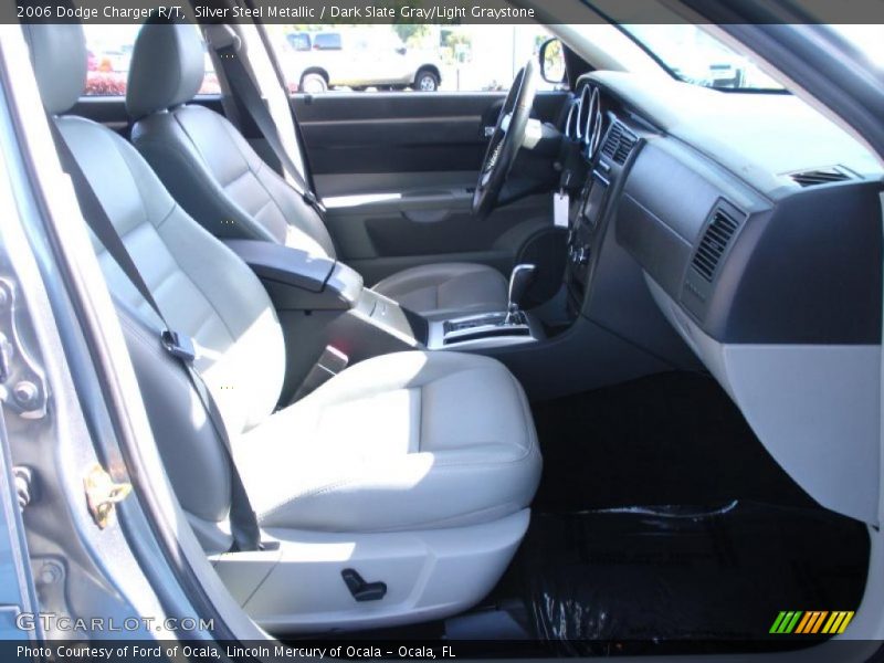 Silver Steel Metallic / Dark Slate Gray/Light Graystone 2006 Dodge Charger R/T