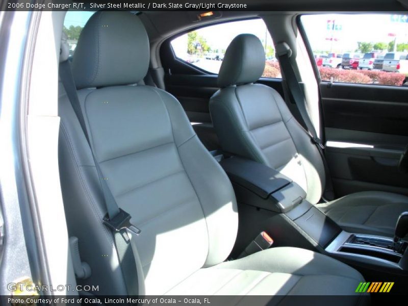 Silver Steel Metallic / Dark Slate Gray/Light Graystone 2006 Dodge Charger R/T