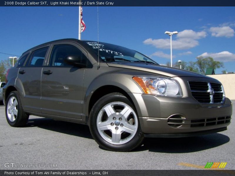 Light Khaki Metallic / Dark Slate Gray 2008 Dodge Caliber SXT