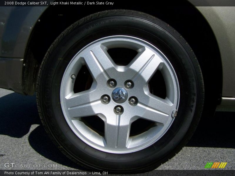 Light Khaki Metallic / Dark Slate Gray 2008 Dodge Caliber SXT
