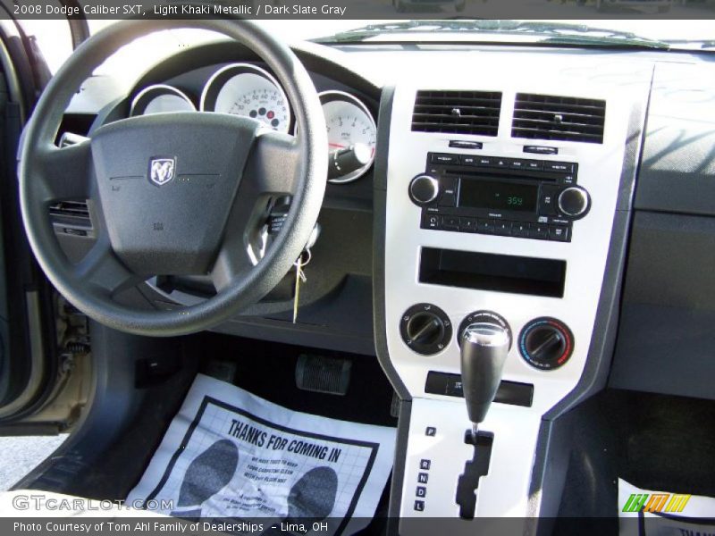 Light Khaki Metallic / Dark Slate Gray 2008 Dodge Caliber SXT