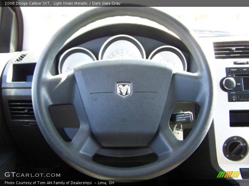 Light Khaki Metallic / Dark Slate Gray 2008 Dodge Caliber SXT
