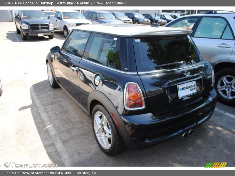 Astro Black Metallic / Grey/Carbon Black 2007 Mini Cooper S Hardtop