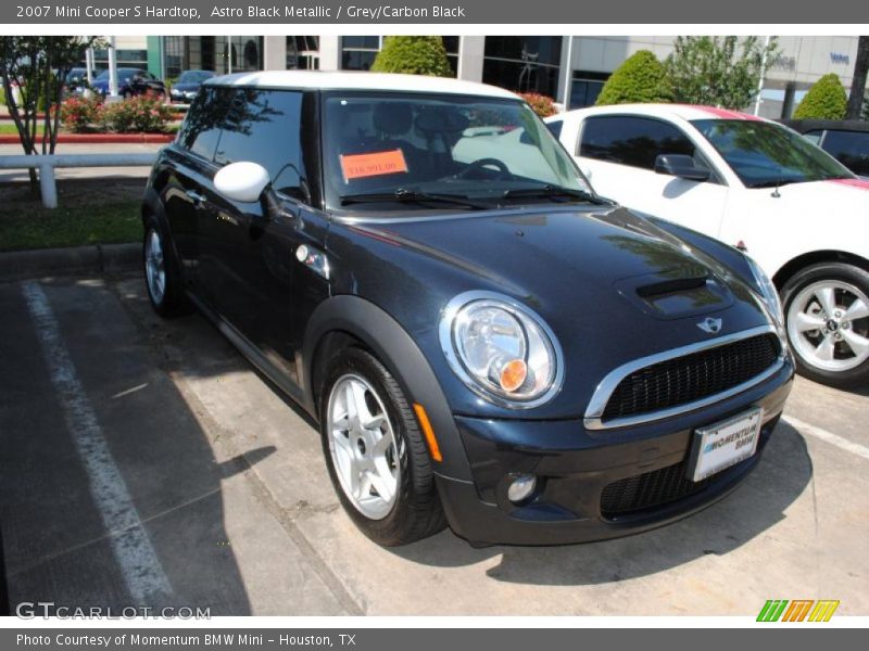 Astro Black Metallic / Grey/Carbon Black 2007 Mini Cooper S Hardtop