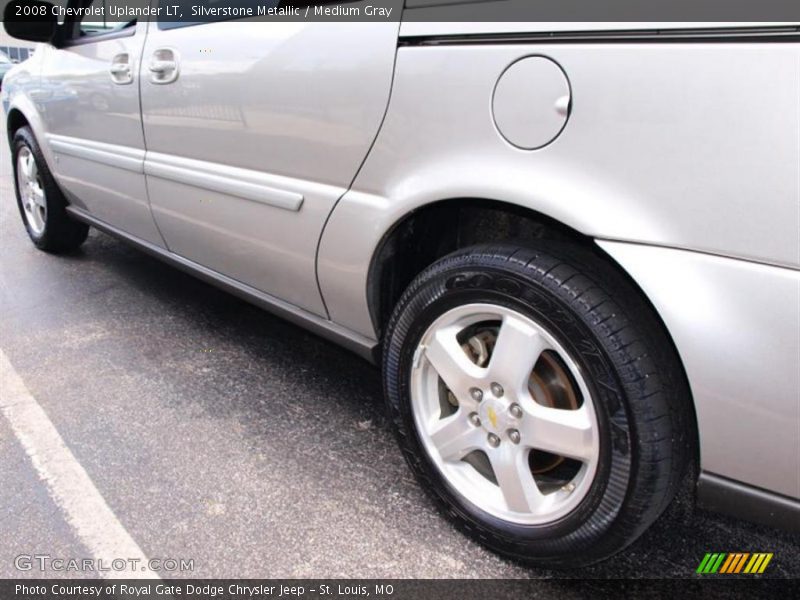 Silverstone Metallic / Medium Gray 2008 Chevrolet Uplander LT