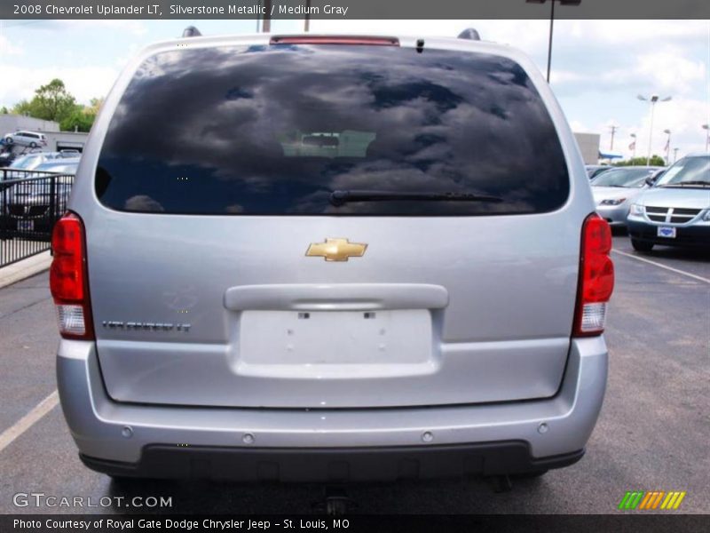 Silverstone Metallic / Medium Gray 2008 Chevrolet Uplander LT