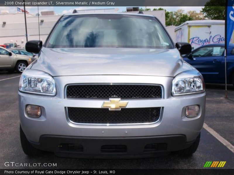 Silverstone Metallic / Medium Gray 2008 Chevrolet Uplander LT