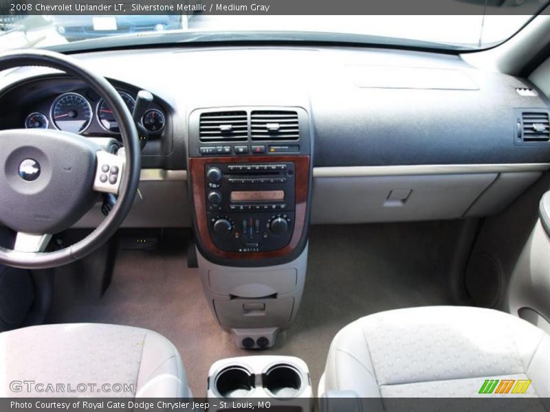 Silverstone Metallic / Medium Gray 2008 Chevrolet Uplander LT