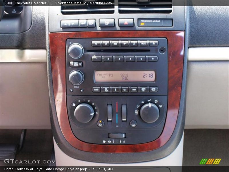 Silverstone Metallic / Medium Gray 2008 Chevrolet Uplander LT