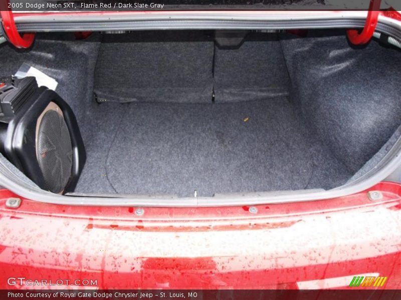 Flame Red / Dark Slate Gray 2005 Dodge Neon SXT