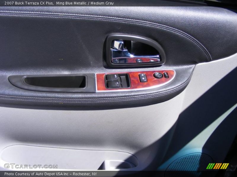 Ming Blue Metallic / Medium Gray 2007 Buick Terraza CX Plus