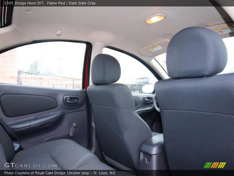 Flame Red / Dark Slate Gray 2005 Dodge Neon SXT