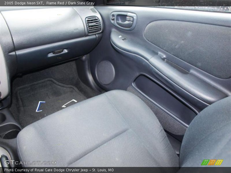 Flame Red / Dark Slate Gray 2005 Dodge Neon SXT