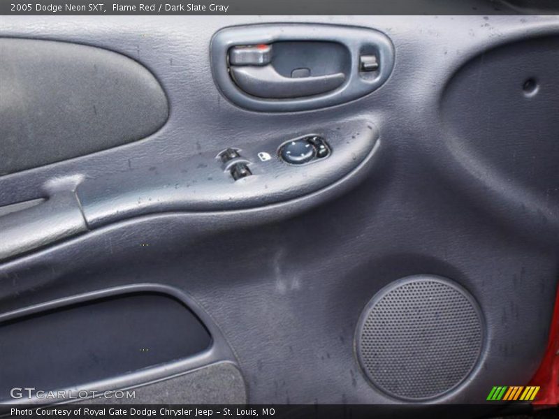 Flame Red / Dark Slate Gray 2005 Dodge Neon SXT
