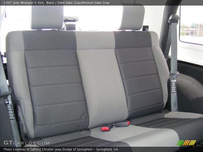 Black / Dark Slate Gray/Medium Slate Gray 2007 Jeep Wrangler X 4x4