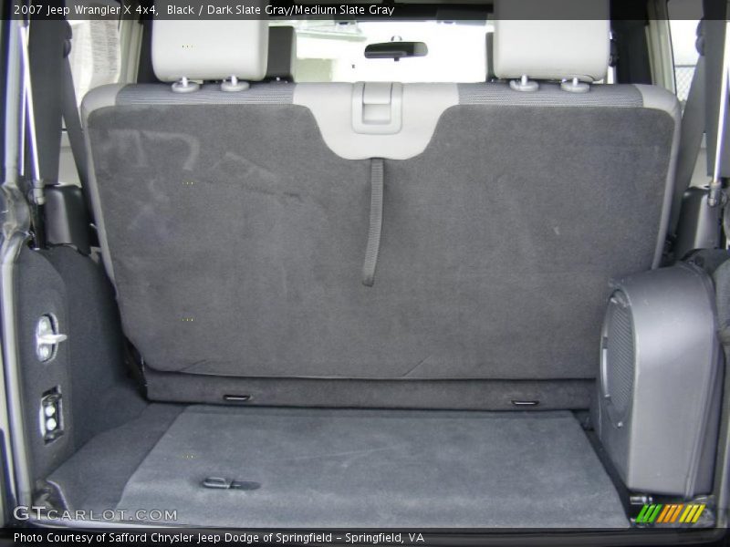 Black / Dark Slate Gray/Medium Slate Gray 2007 Jeep Wrangler X 4x4