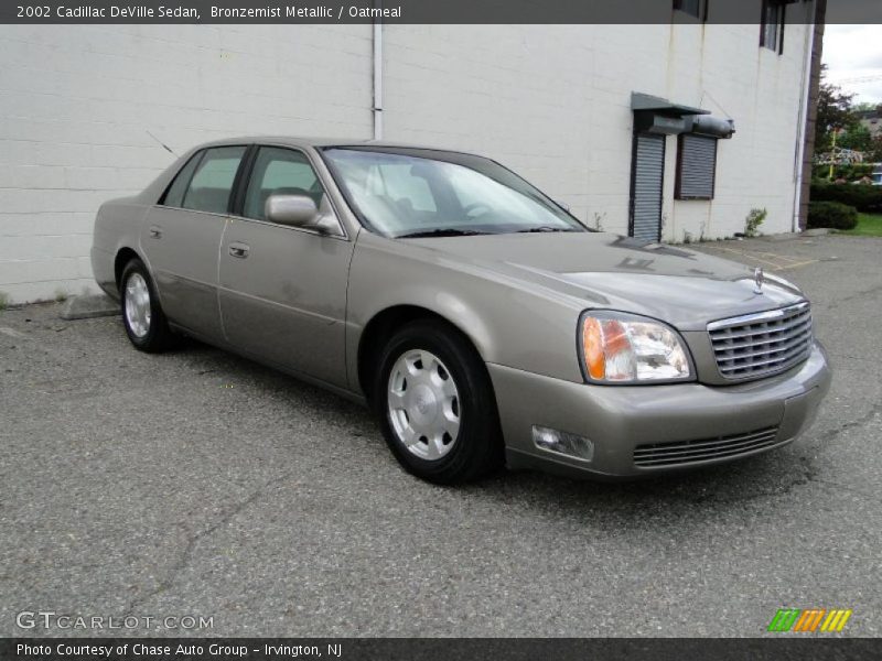 Bronzemist Metallic / Oatmeal 2002 Cadillac DeVille Sedan