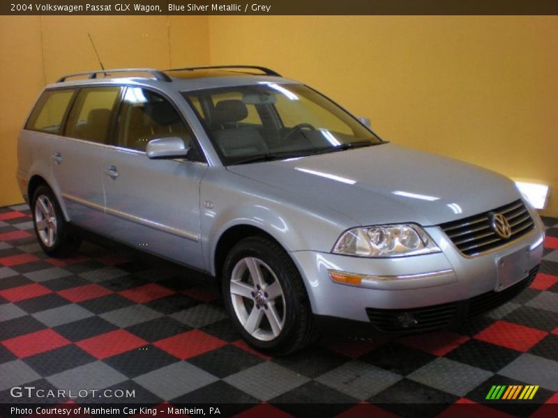 Blue Silver Metallic / Grey 2004 Volkswagen Passat GLX Wagon