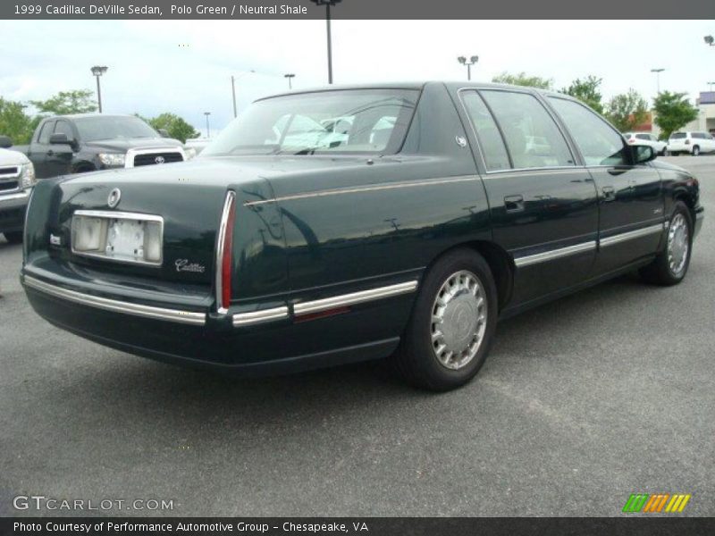 Polo Green / Neutral Shale 1999 Cadillac DeVille Sedan